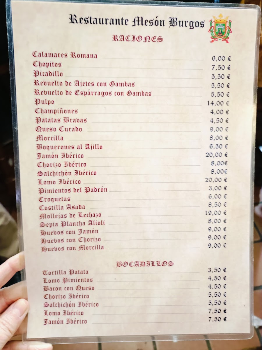Menu Restaurante Meson Burgos-3